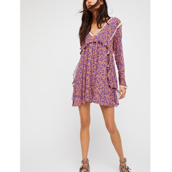 Free People Dresses & Skirts - FREE PEOPLE | Like You Best Ditsy Floral Dress S